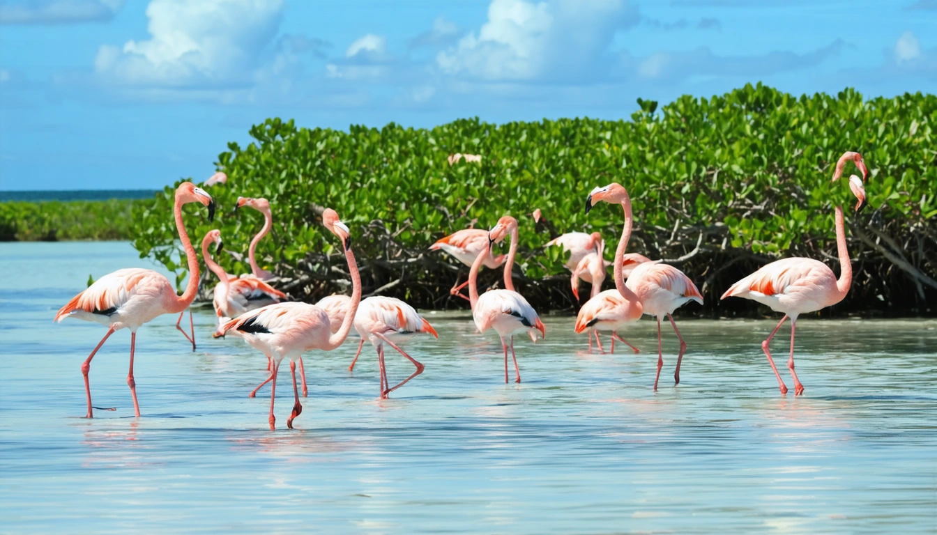 Celestún - Santuario de Flamencos
