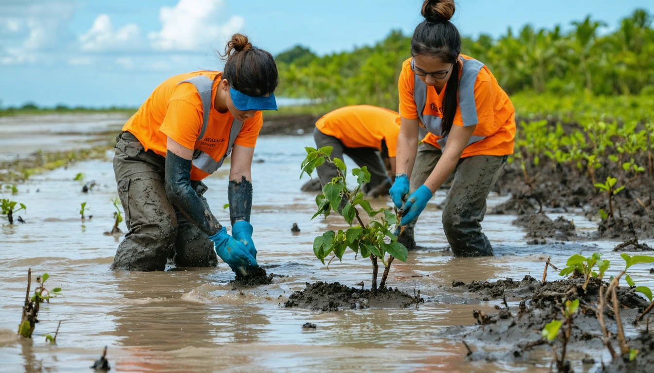Restauración de Manglares